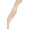 Ekena Millwork 3 1/2"W x 14"D x 26"H Funston Smooth Knee Brace, Douglas Fir BRC04X14X26FST00SDF - alternate 3